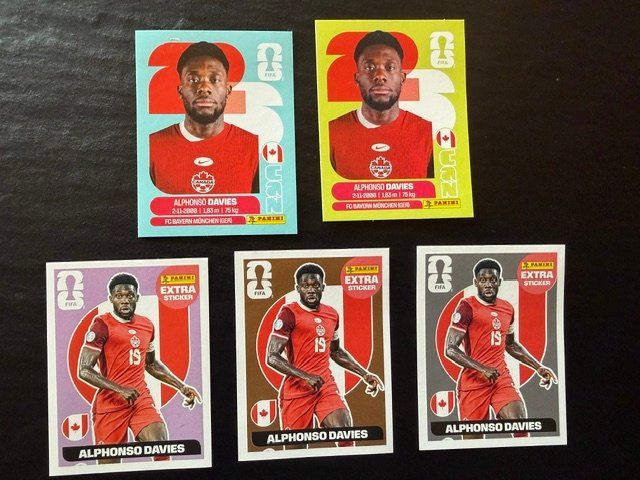 Panini Carte collezionabili: SILBER -- , BRONCE --  und  LILA --EXTRA-STICKER  2026 – Nuovo (secondo la descrizione) da Arth venduto da FOCUS2022