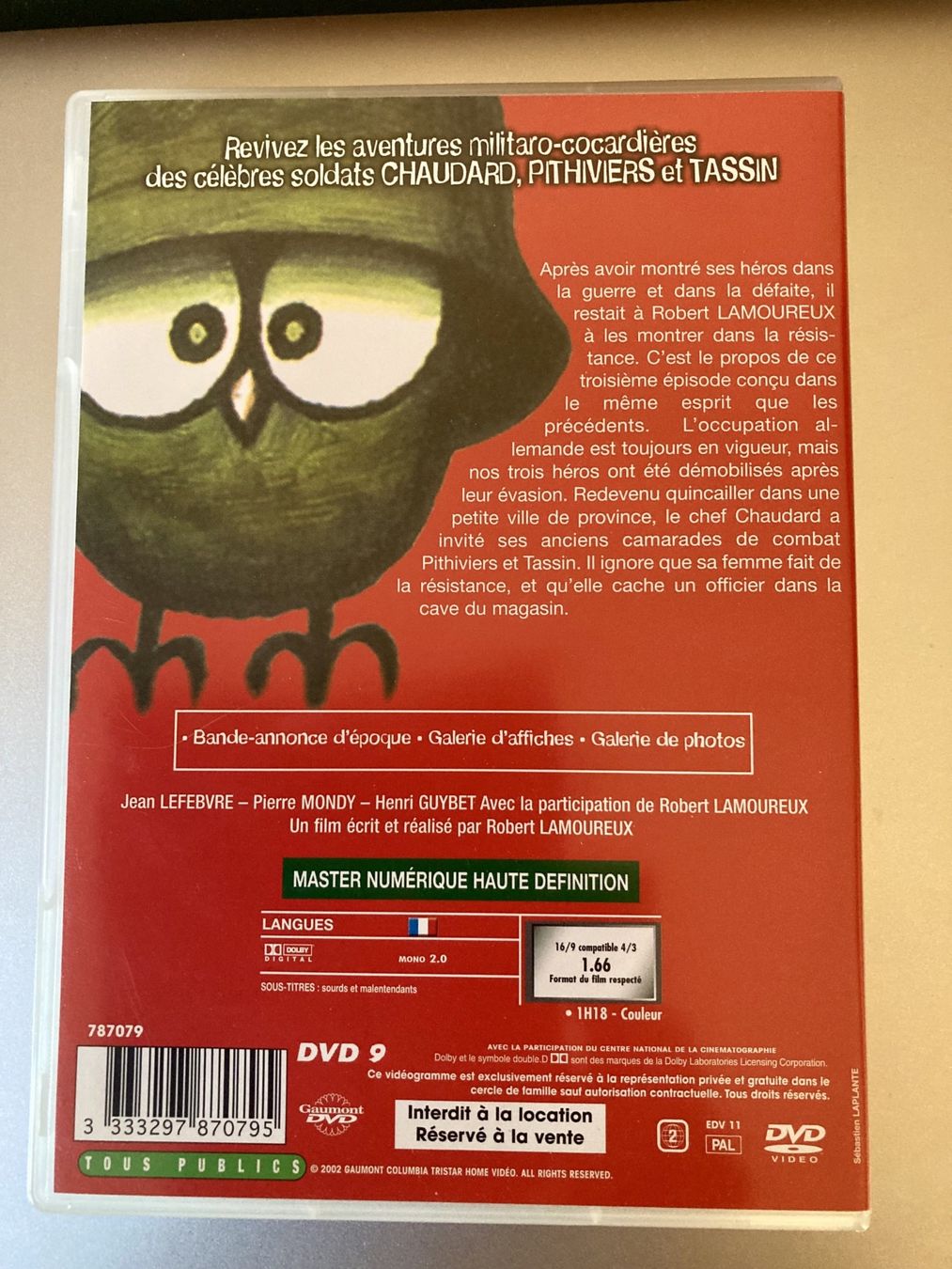 Tutti i DVDs: La 7ème compagnie au clair de lune – Usato da Neuchâtel venduto da Rougesky 1