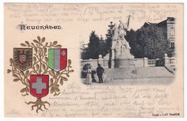 Neuchâtel.  Monument de la République. 1903