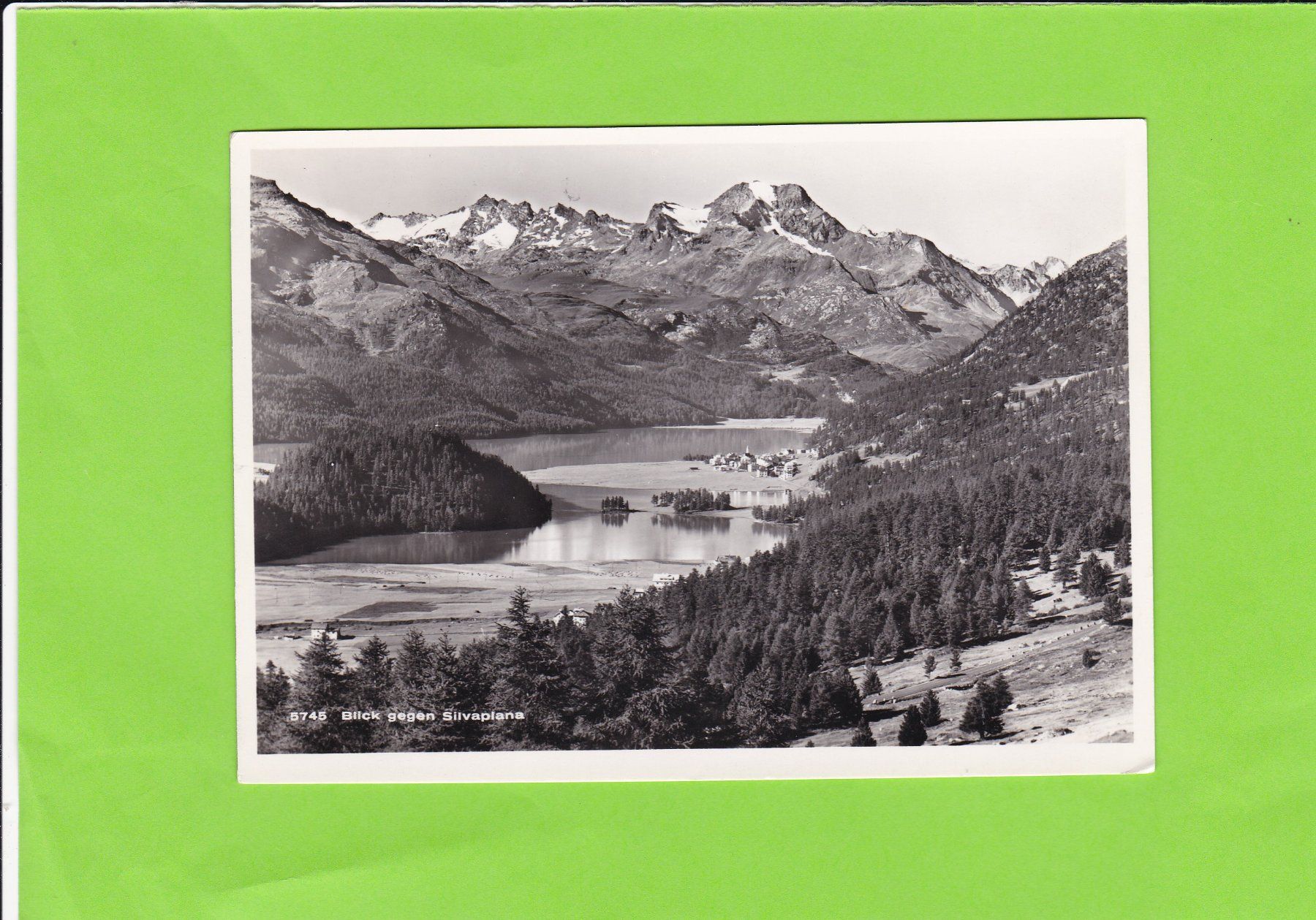 Cartoline postali: Blick gegen Silvaplana – Usato da St. Peterzell venduto da neckertal