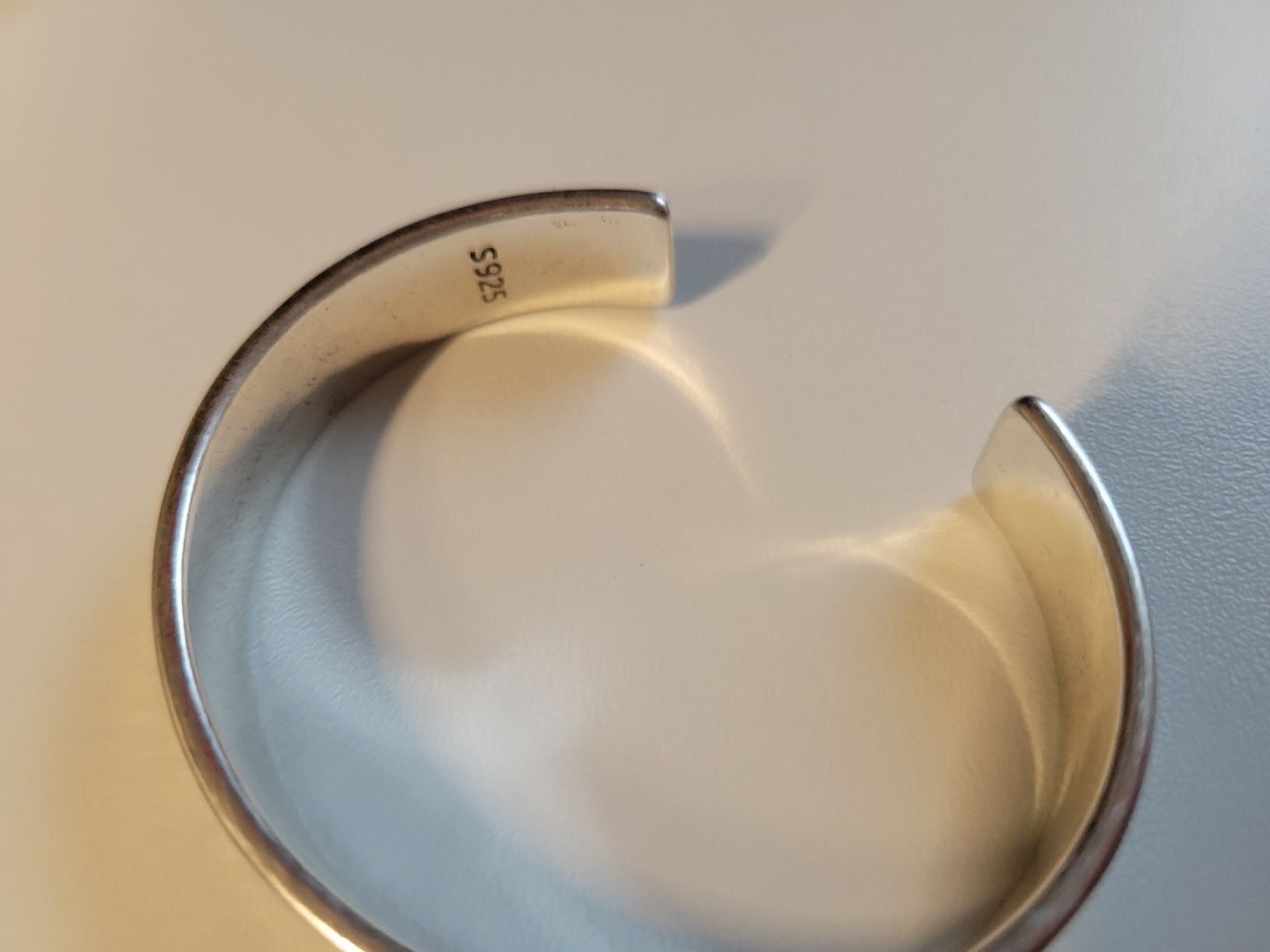 Bracelets: Bracelet jonc en argent – Ajustable  – Neuf (Voir description) à Bernex par Dariafr 4