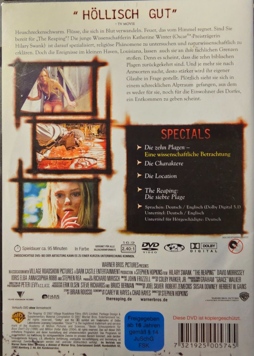 Tutti i DVDs: The Reaping – Usato da Wahlen b. Laufen venduto da Cg10 1