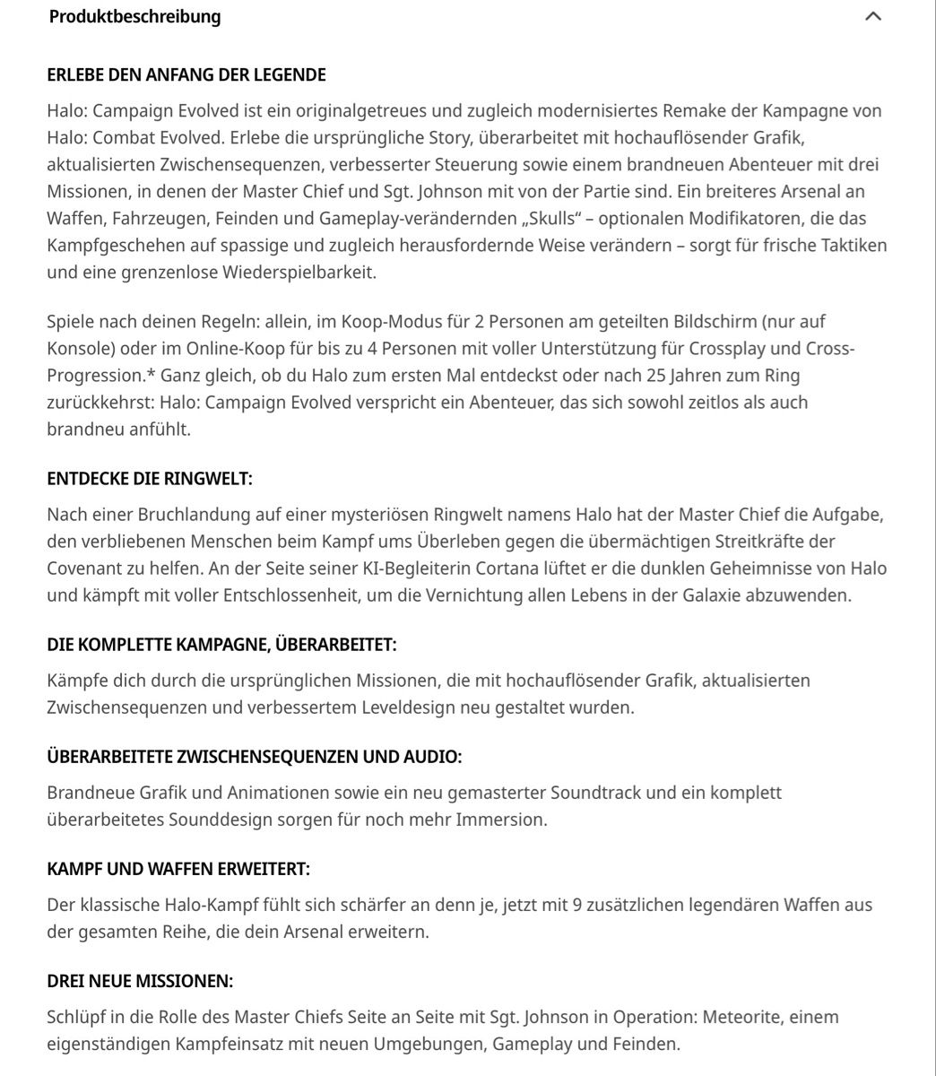Sony Giochi: Halo Campaign Evolved PS5 neu und orginalverpackt – Nuovo e nell'imballaggio originale da Rüthi (Rheintal) venduto da Many2369 1