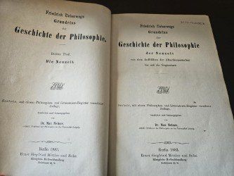Livres: Antike Bücher "Geschichte der Philosphie" – D'occasion à Frauenfeld par Blakely 2