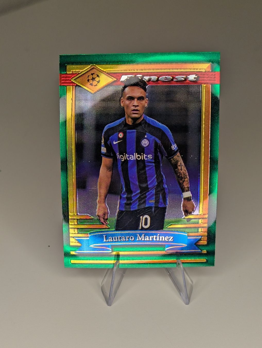 Topps Carte collezionabili: Lautaro Martinez Inter Mailand Topps Finest – Nuovo (secondo la descrizione) da Hunzenschwil venduto da BRPCards