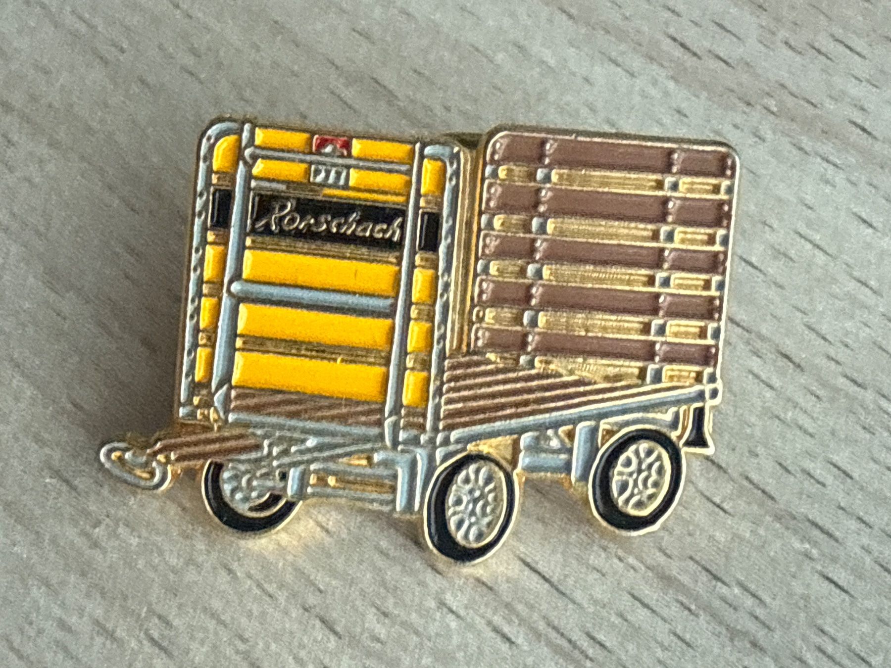 Placchette & Badge: Pin PTT Paketwagen Rorschach – Usato da Glattbrugg venduto da Schweigmatt