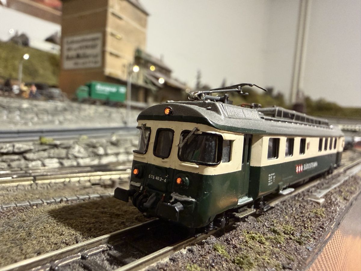 Wabu Trains électriques: Wabu SOB BDe 4/4 Gepäcktriebwagen Digital – D'occasion à Pfäffikon ZH par HR89 1