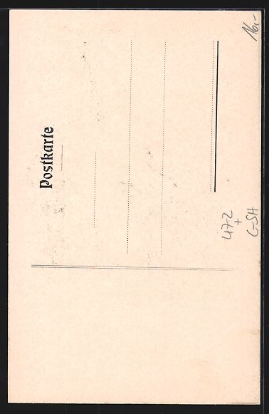 Ansichtskarten: J. Schaad: Scaphusia, Studentenwappen, B – Gebraucht aus Berlin von bartko-reher 1