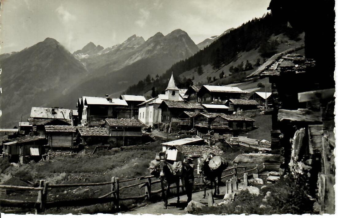Cartoline postali: Lötschental, Wiler – Usato da Hochdorf venduto da Ziegel-16