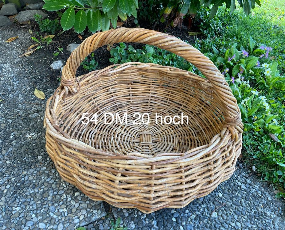 Korb grosser runder Korb (Neu (gemäss Beschreibung)) in Gerlafingen für ...
