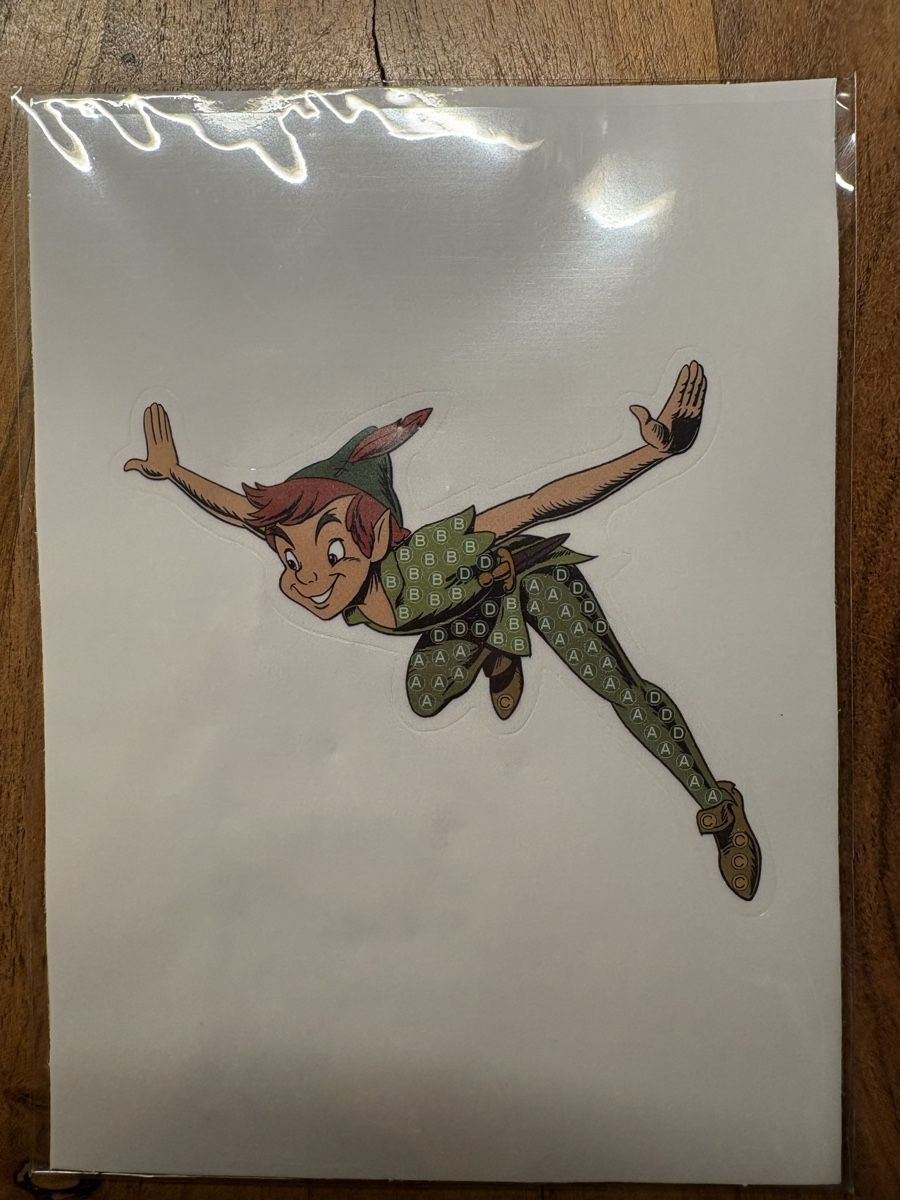 Disney Carte collezionabili: Disney 100 Crystal Art Sticker - Peter Pan – Nuovo e nell'imballaggio originale da Volketswil venduto da Alexa_Rahel