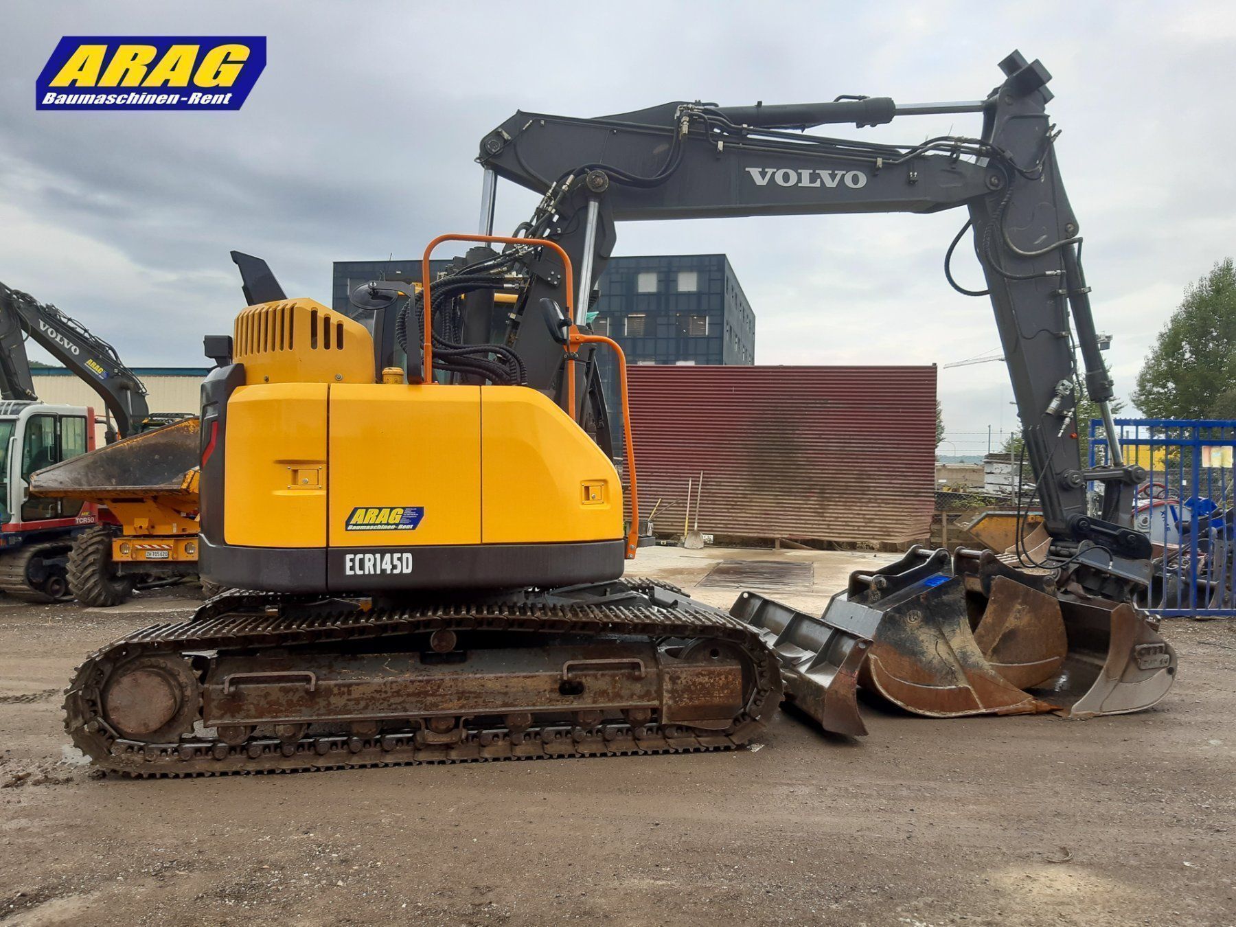 Volvo Escavatori: Raupenbagger Volvo ECR145DL – Usato da Hasle LU venduto da Arag08 1