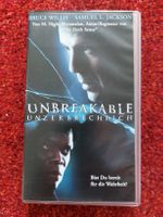 Unbreakable - Unzerbrechlich, VHS Kassette