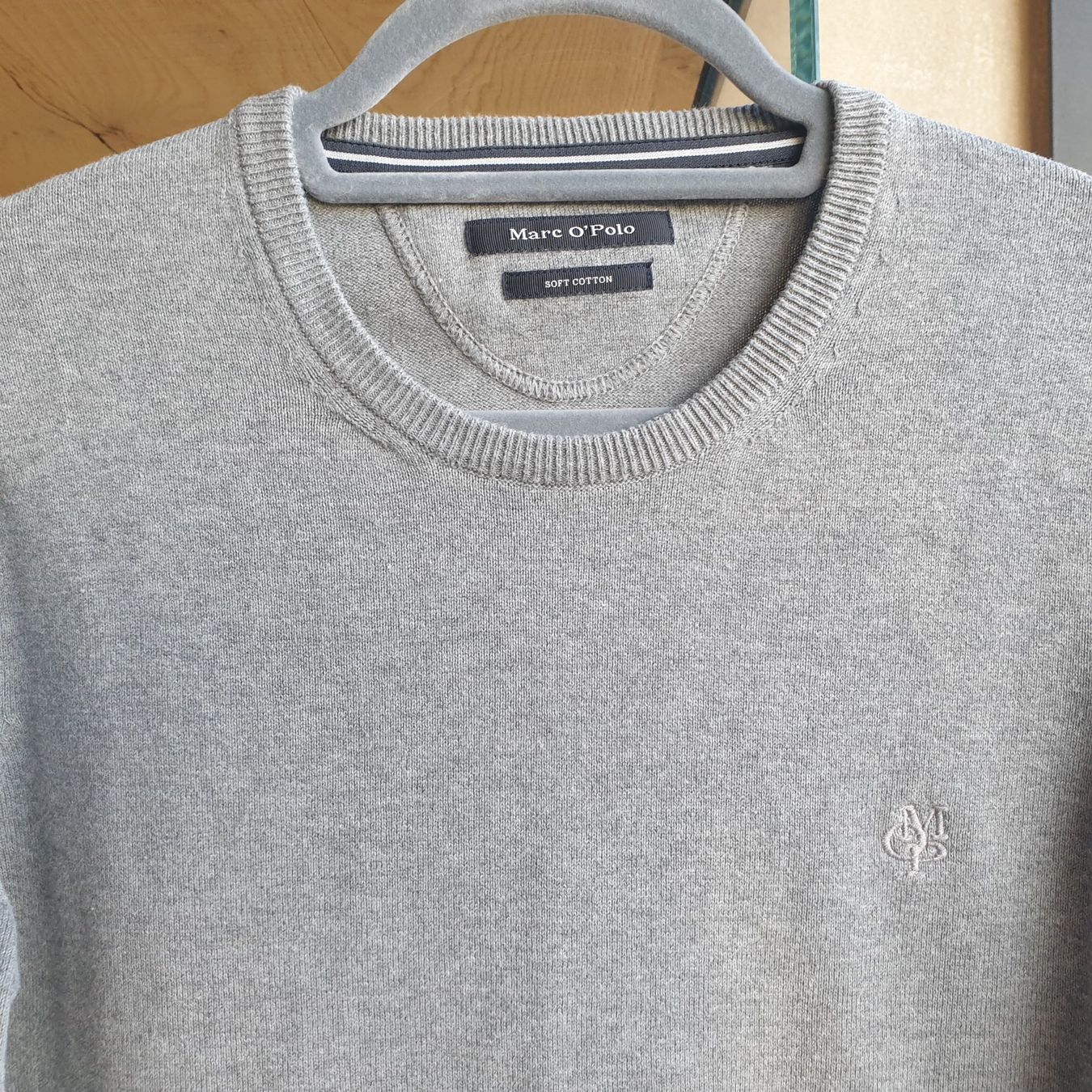 Maglioni & Felpe: 🐸 MARC O'POLO PULLOVER S BAUMWOLLE GRAU – Usato da Môtier (Vully) venduto da Frogs 5