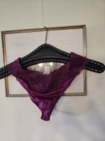 2er Set Tangas, Pink und Türkis mit Spitze, L