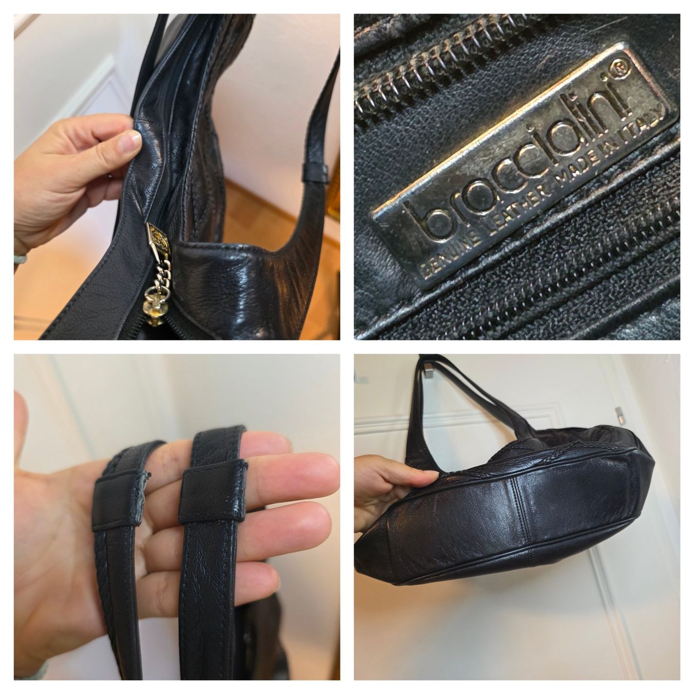 Braccialini Taschen für Damen: Braccialini Ledertasche Original Schwarz – Gebraucht aus Wald ZH von CapLux 8