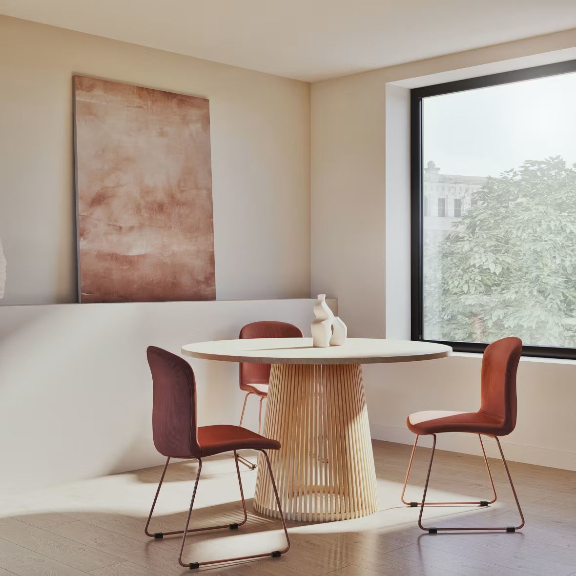 Tavoli: Maisons du monde Tisch rund D130 – Usato da Oensingen venduto da azndr3am3r 4