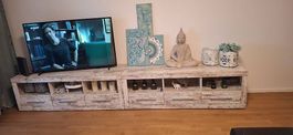 2 TV-Lowboards im Vintage-Look  einzeln oder zusammen