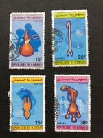 Dschibuti 1993 Lot Handarbeit gestempelt