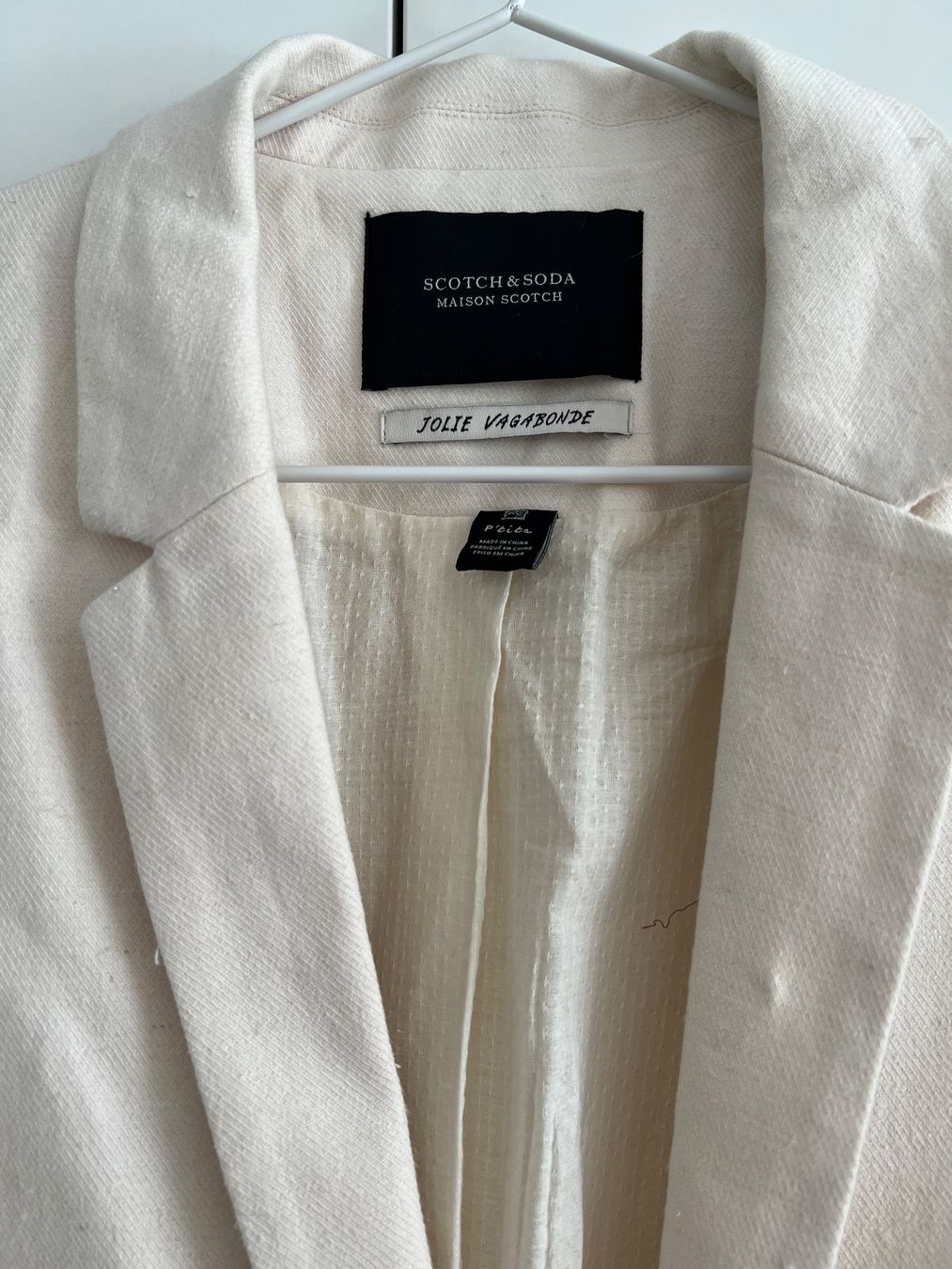 Giacche: Neuer Beiger Blazer von Scotch & Soda – Nuovo (secondo la descrizione) da Stäfa venduto da InesBo 2