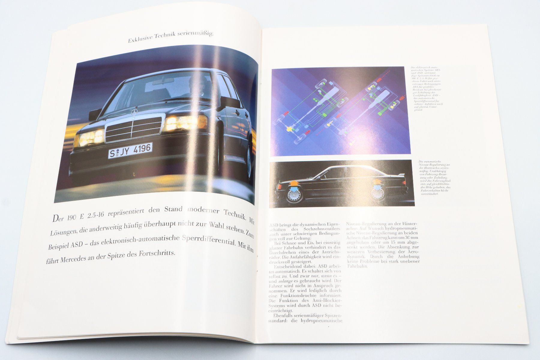 Mercedes-Benz Dokumente: Mercedes 190 E 2.5-17 1991 Prospekt – Gebraucht aus Bühl b.Aarberg von Collectorpassions 5