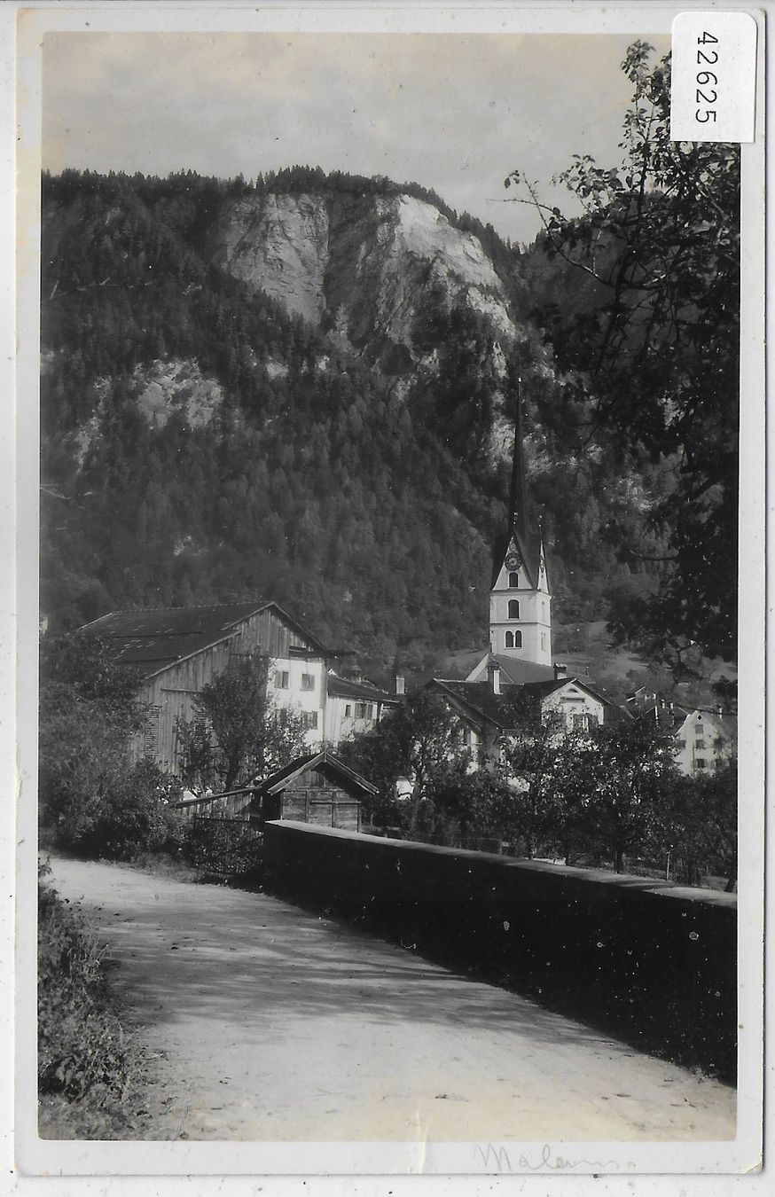 Cartoline postali: Malans in der  Herrschaft – Usato da Ettingen venduto da Kartenplanet