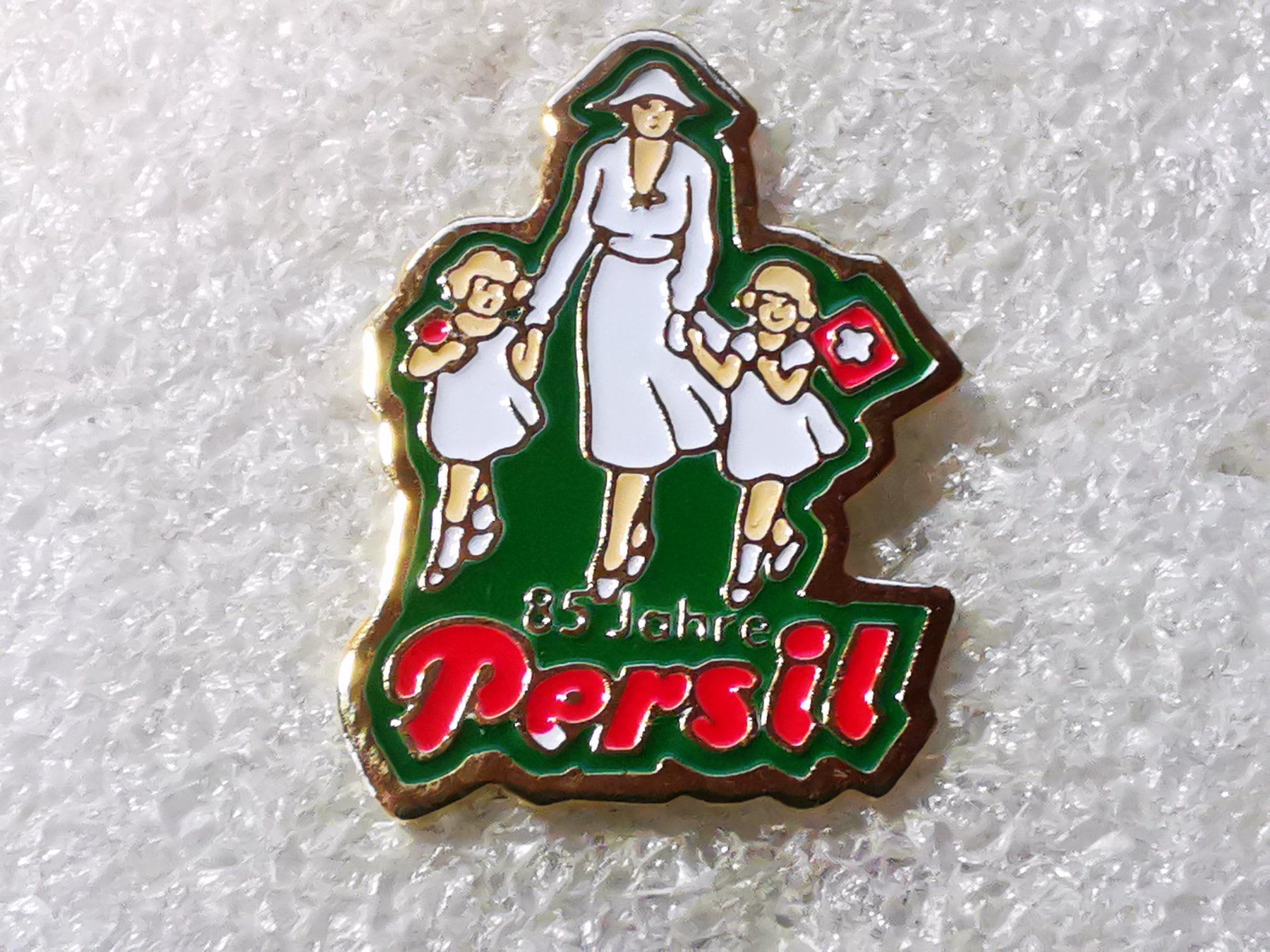 Plaketten & Abzeichen: Ansteckpin 116: Persil – Gebraucht aus Oppligen von Pin-Fall-Shop