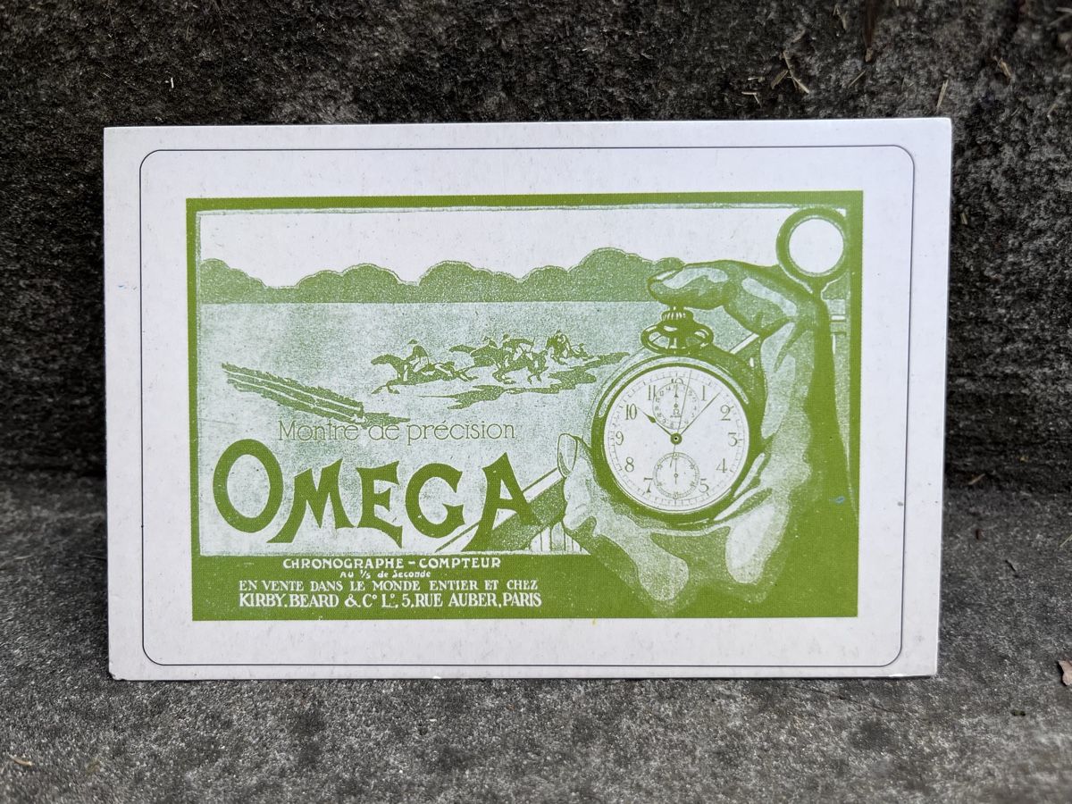 Cartes postales: Omega Werbe-Postkartenset 4 Stück – Neuf (Voir description) à Meinisberg par Berosos 1