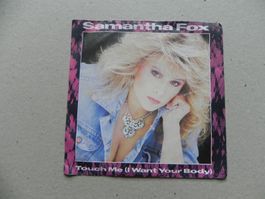 Single 7" Brit. Rock Pop Sängerin Samantha Fox 1986 Touch me