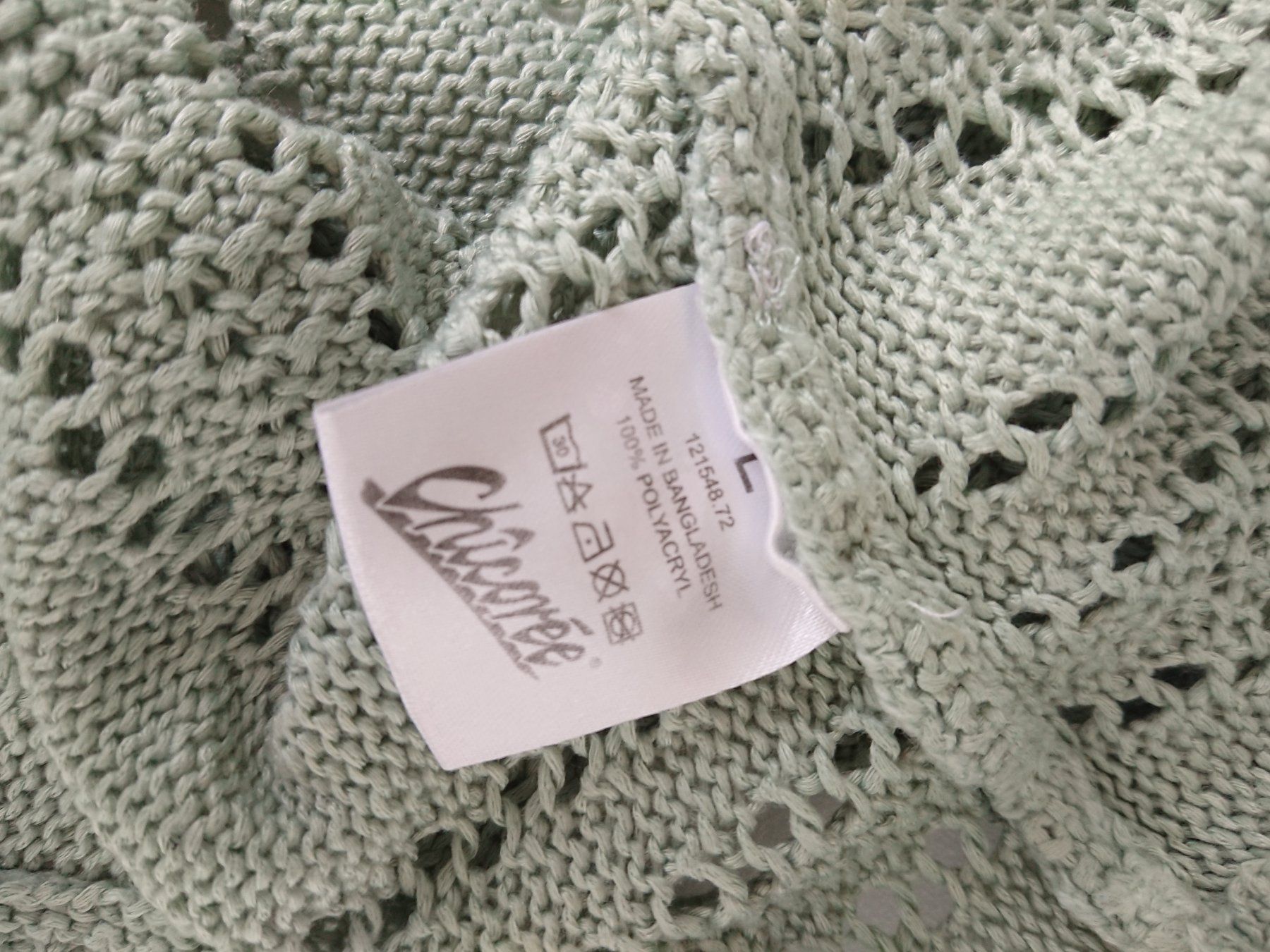 Maglioni & Felpe: Damen Pullover Chicoree Gr. L Mint Grün – Usato da Hallau venduto da CHACLA 3