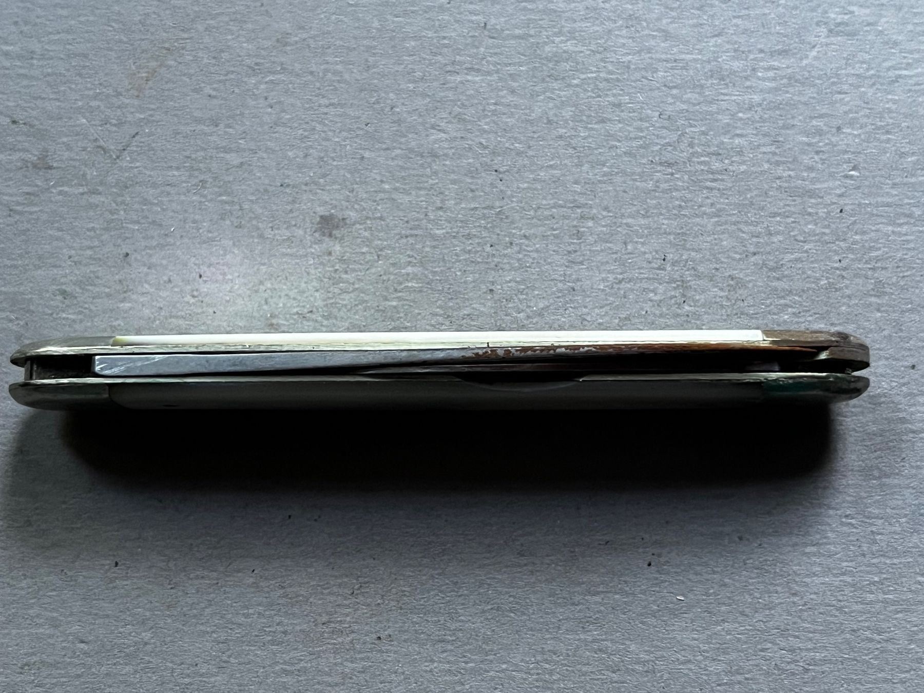Coltelli tascabile: Altes HUBER Perlmutt Sackmesser 78 mm - selten – Usato da Zürich venduto da FV.vintage 3