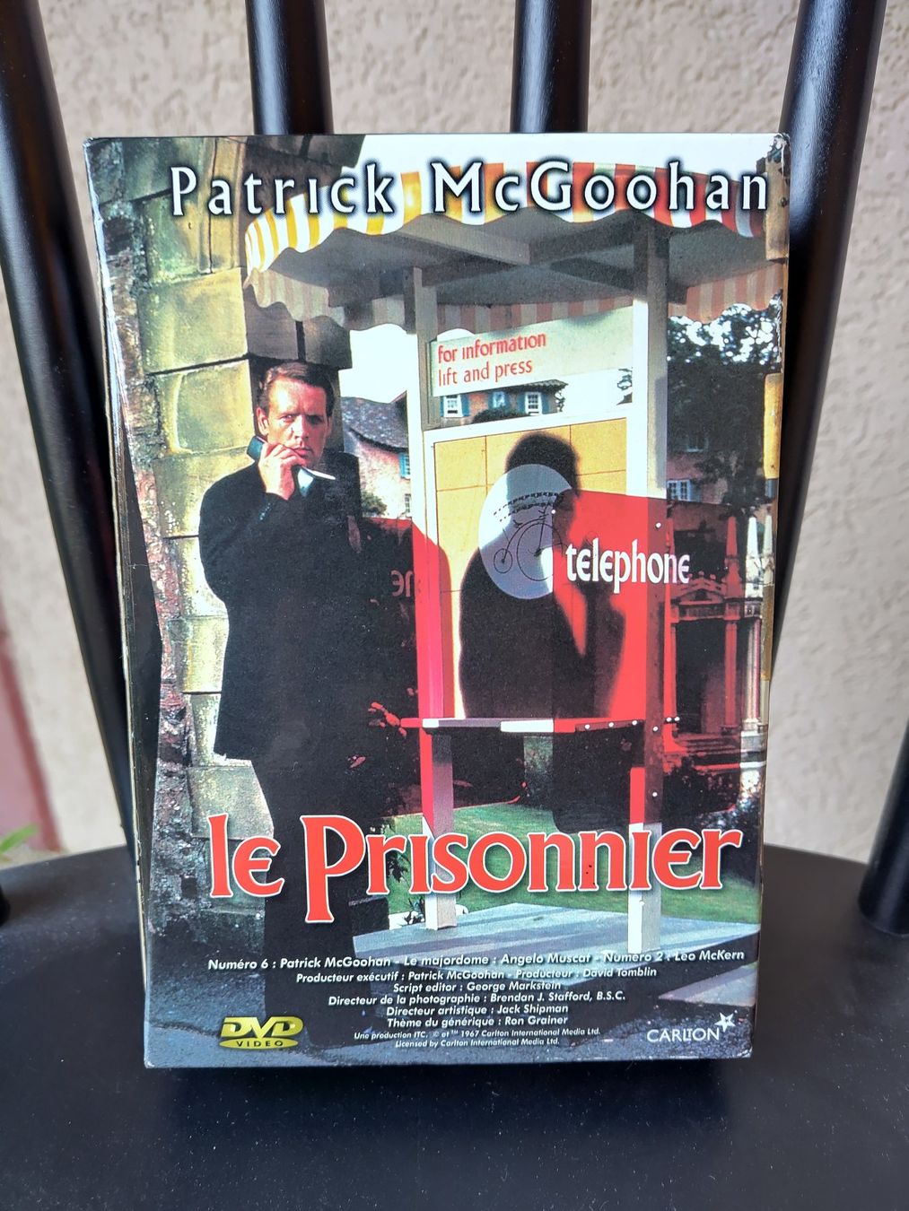 Tutti i DVDs: Le prisonnier : Série TV DVD – Usato da Fribourg venduto da Delorean30 2