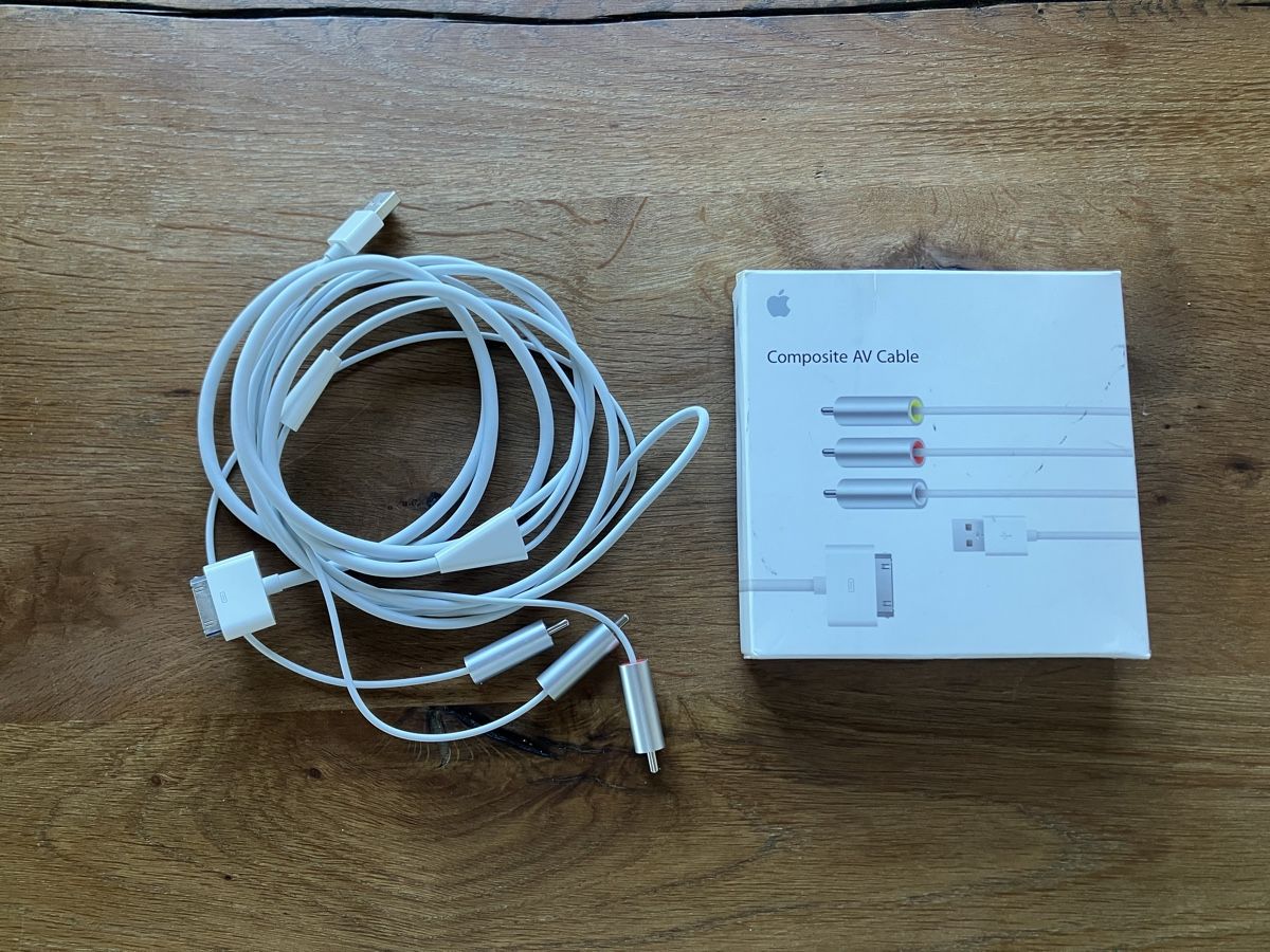 Apple Kabel: Apple Composite AV Cable – Gebraucht aus Minusio von Gigaz