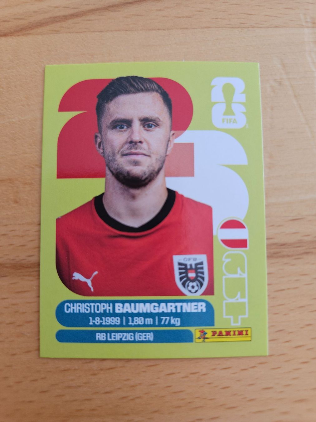 Panini Carte collezionabili: Panini WM 2026 AUT 18 – Nuovo (secondo la descrizione) da Winterthur venduto da melac