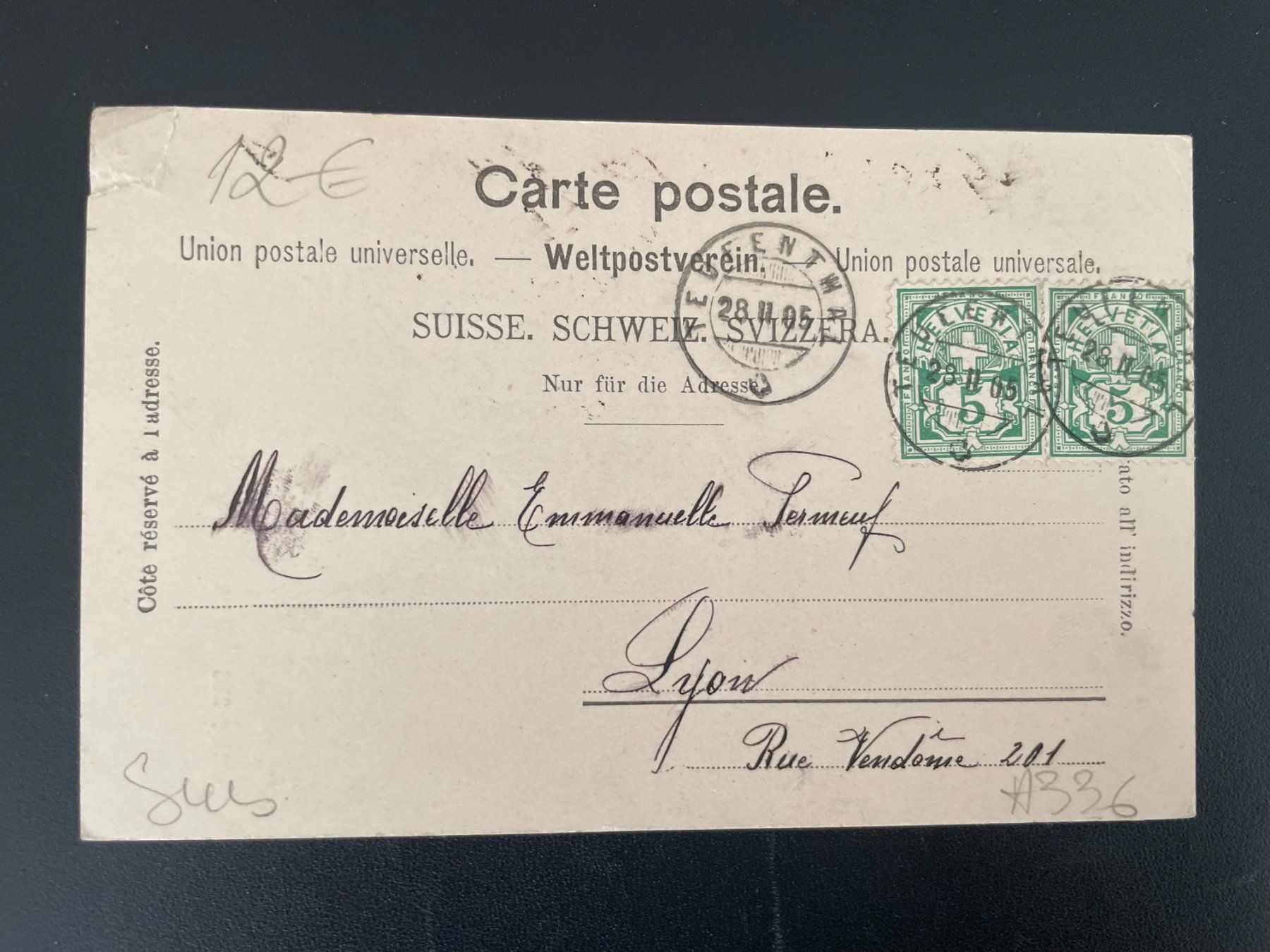 Cartoline postali: AK AG Gruss aus Aarau – Usato da Thal venduto da Danny82 1