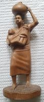 Statuette Africaine vintage en bois, Zaïre Kinshasa