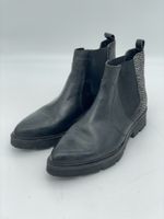 Chelsea Boots Bronx schwarz Schlangenmuster Grösse 38