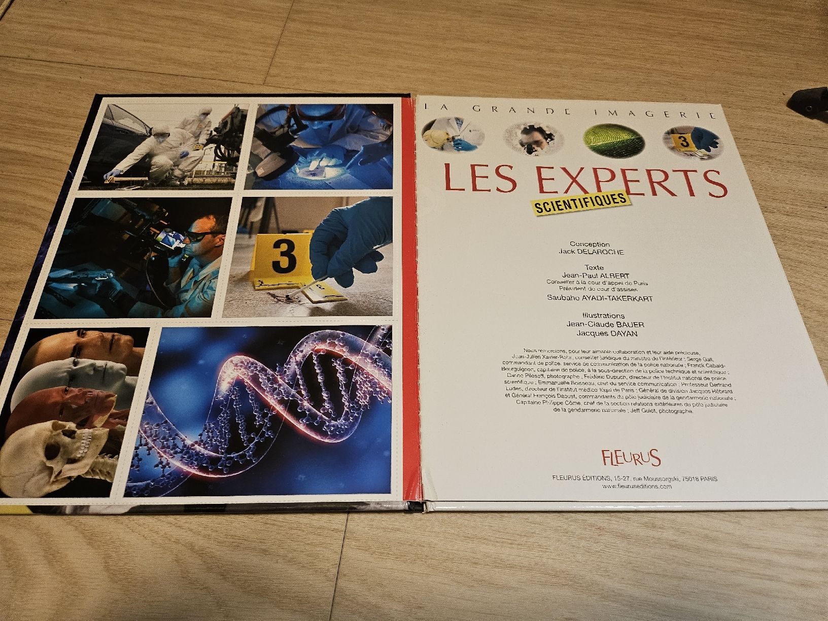 Libri: Livre "Les experts scientifiques" Fleurus – Usato da La Joux FR venduto da car_ck96 1