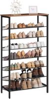 Schuhregal 8 Etagen Metall für 24-32 Paar VINTALEX