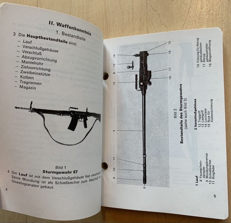 Reglement 53.100 d Das Sturmgewehr 57 und die Gewehrgranaten 7