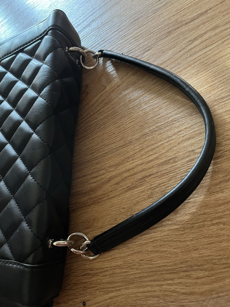 Moschino Borse da donna: Schwarze Tasche von Moschino / Steppmuster / Handtasche – Usato da Biel/Bienne venduto da LadyDita 1