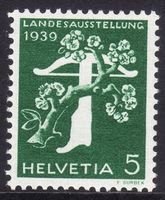 SBK-Nr. 228z (Landesausstellung 1939) ungebraucht *