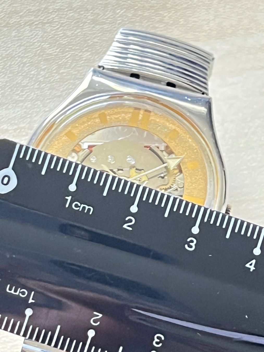 Swatch Orologi: Swatch Skelett Uhr  Armbanduhr – Usato da Grenchen venduto da chththl 2