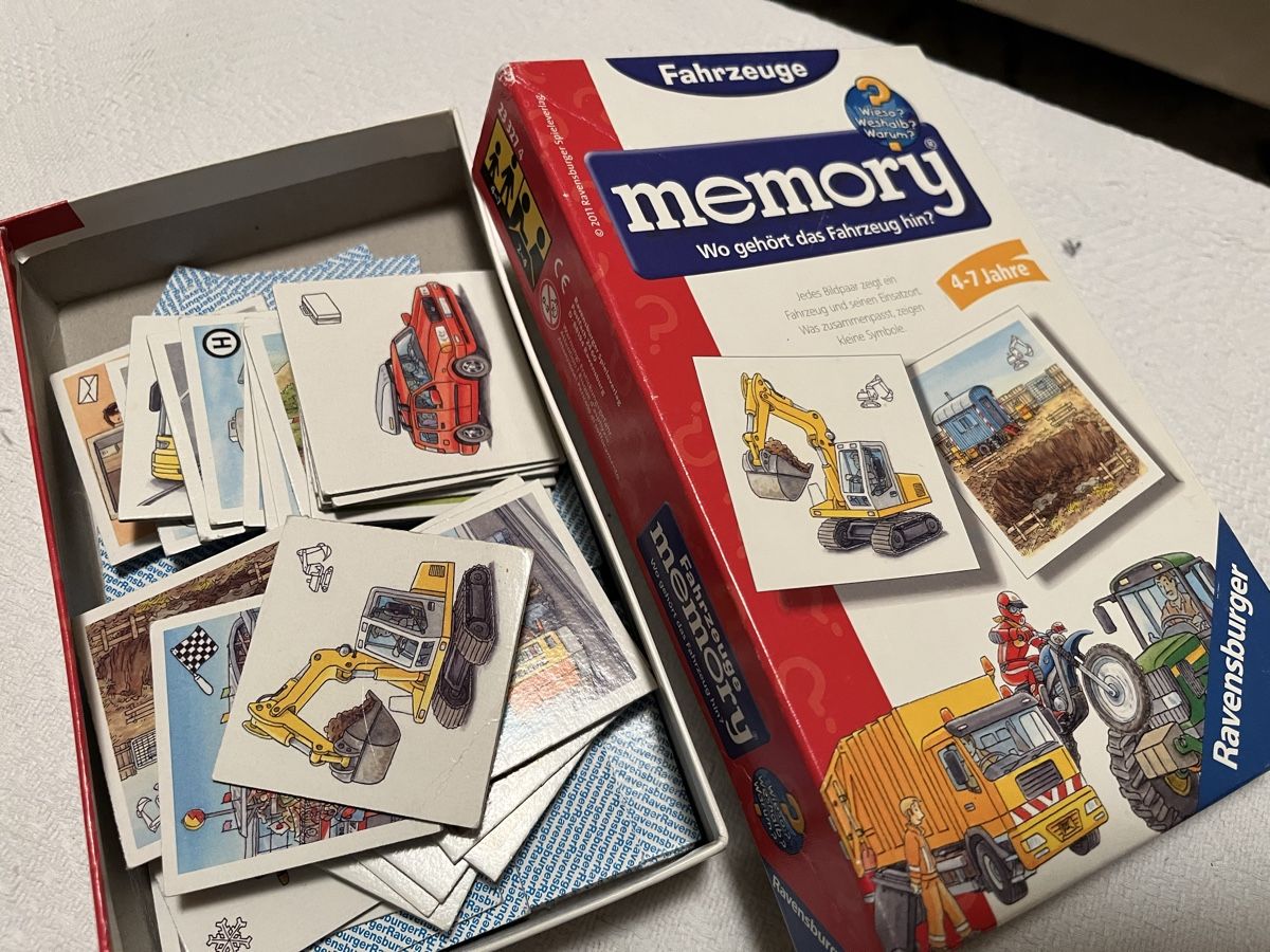 Spiele: Memory ab 4 J – Gebraucht aus Stäfa von Exclusive0 2