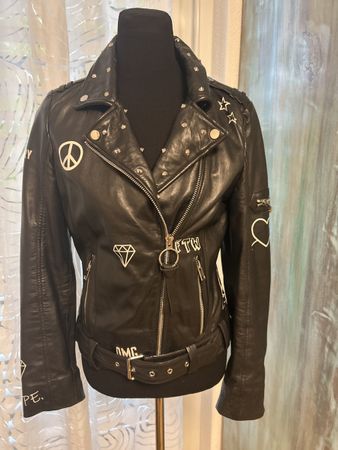 Coole Lederjacke von Gipsy 2.0, Gr. M, Top Zustand!