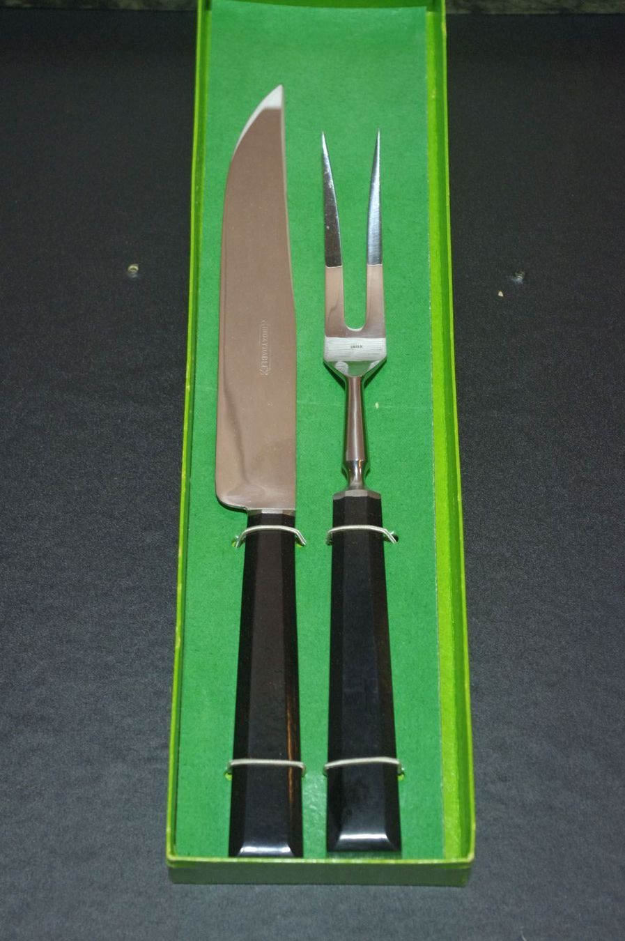 Bestecksets: Vintage Tranchier Besteck rostfrei – Neu (gemäss Beschreibung) aus Meggen von Brockitare