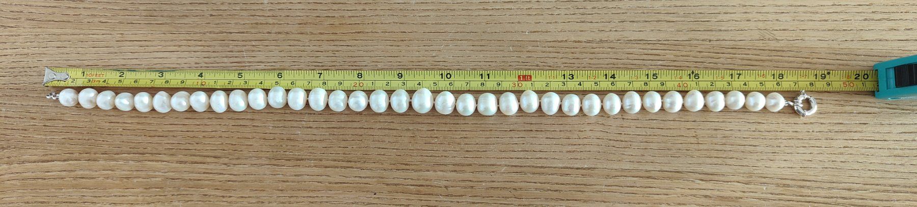 Catenine: Süsswasserperlencollier, fantastisch grosse Perlen – Nuovo e nell'imballaggio originale da Rümlang venduto da 21f 2