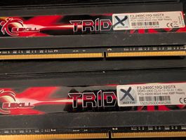 RAM G.Skill TridentX 16GB (2×8GB) DDR3-2400 CL10