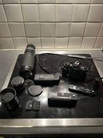 Canon A1 analog kamera mit viel zubehör