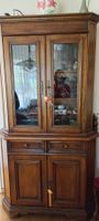 Vaisselier noyer style Louis-Philippe 110 larg/38 p/197 haut
